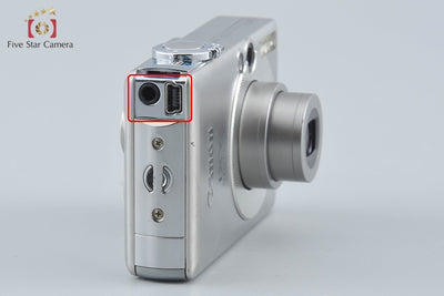 【中古】Canon キヤノン IXY Digital 50 シルバー コンパクトデジタルカメラ
