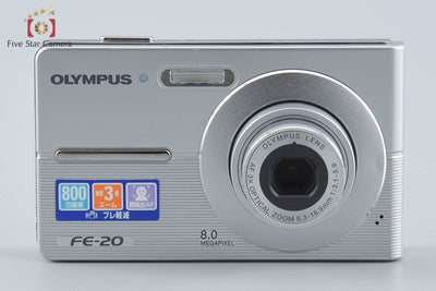 【中古】OLYMPUS オリンパス Camedia FE-20 シルバー コンパクトデジタルカメラ