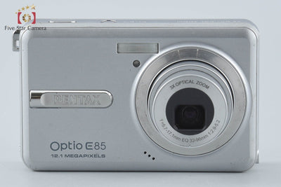 【中古】PENTAX ペンタックス Optio E85 シルバー コンパクトデジタルカメラ