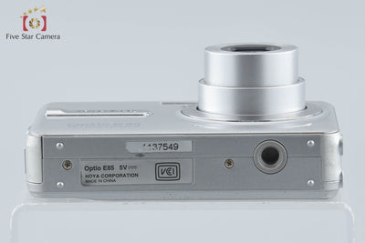 【中古】PENTAX ペンタックス Optio E85 シルバー コンパクトデジタルカメラ