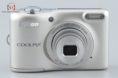【中古】Nikon ニコン COOLPIX L32 シルバー コンパクトデジタルカメラ