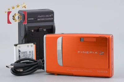 【中古】FUJIFILM 富士フイルム FINEPIX Z10fd オレンジ コンパクトデジタルカメラ