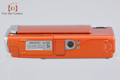 【中古】FUJIFILM 富士フイルム FINEPIX Z10fd オレンジ コンパクトデジタルカメラ