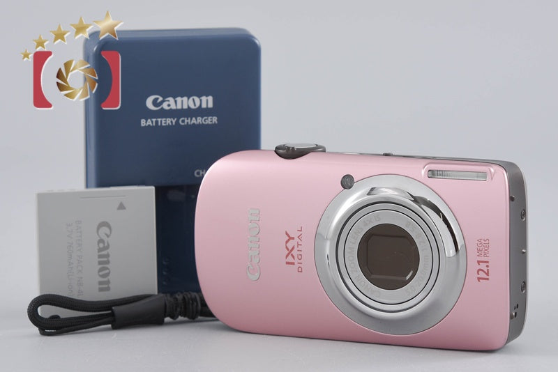 【中古】Canon キヤノン IXY Digital 510 IS ピンク コンパクトデジタルカメラ