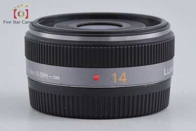 【中古】Panasonic パナソニック LUMIX G 14mm f/2.5 ASPH. H-H014