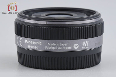 【中古】Panasonic パナソニック LUMIX G 14mm f/2.5 ASPH. H-H014