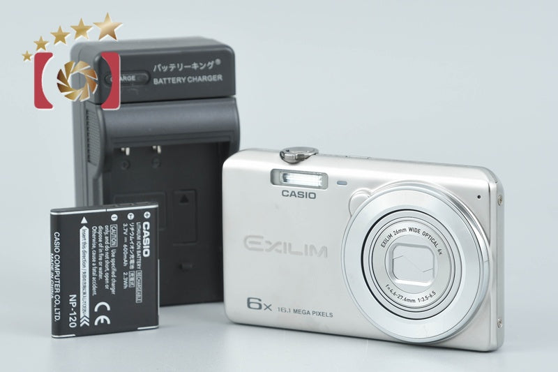 【中古】Casio カシオ EXILIM EX-ZS25 シルバー コンパクトデジタルカメラ