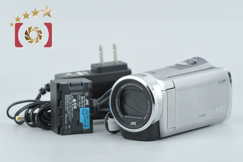 【中古】JVC ケンウッド Everio GZ-HM155 シルバー デジタルビデオカメラ