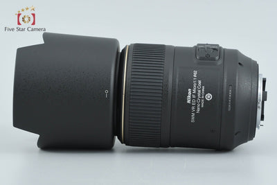 【中古】Nikon ニコン AF-S MICRO NIKKOR 105mm f/2.8 G ED VR