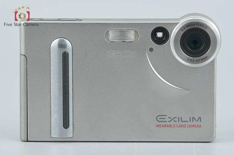 【動作確認済】CASIO EXILIM EX-S2 シルバー レトロデジカメ 中古】CASIO カシオ EXILIM EX-S2 シルバー コンパクトデジタルカメラ