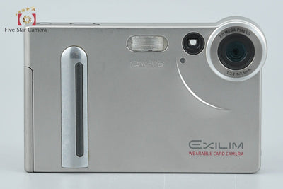 【中古】CASIO カシオ EXILIM EX-S2 シルバー コンパクトデジタルカメラ