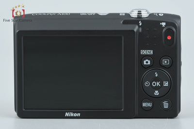 【中古】Nikon ニコン COOLPIX A100 レッド コンパクトデジタルカメラ