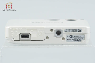 【中古】Nikon ニコン COOLPIX S1 ホワイト コンパクトデジタルカメラ