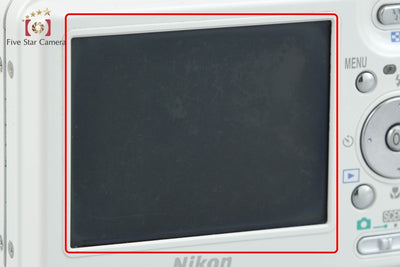 【中古】Nikon ニコン COOLPIX S1 ホワイト コンパクトデジタルカメラ
