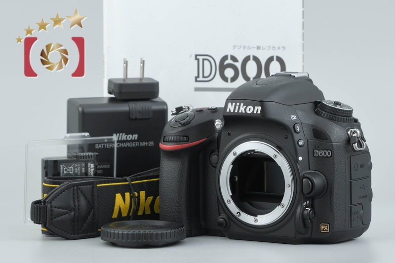 【中古】Nikon ニコン D600 デジタル一眼レフカメラ シャッター回数僅少