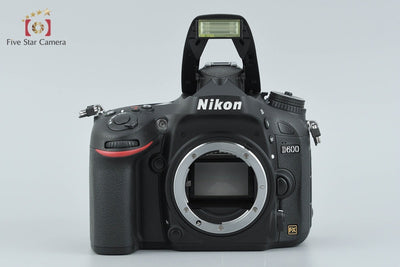【中古】Nikon ニコン D600 デジタル一眼レフカメラ シャッター回数僅少