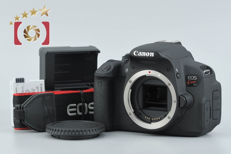 【中古】Canon キヤノン EOS Kiss X7i デジタル一眼レフカメラ シャッター回数僅少