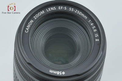 【中古】Canon キヤノン EF-S 55-250mm f/4-5.6 IS II