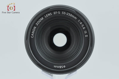 【中古】Canon キヤノン EF-S 55-250mm f/4-5.6 IS II