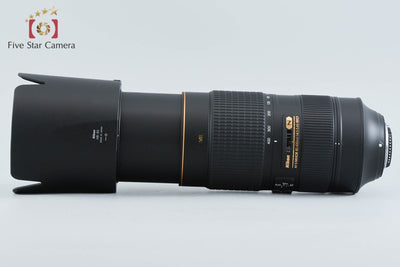 【中古】Nikon ニコン AF-S NIKKOR 80-400mm f/4.5-5.6 G ED VR