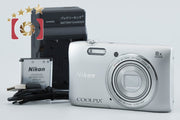 【中古】Nikon ニコン COOLPIX S3600 クリスタルシルバー コンパクトデジタルカメラ