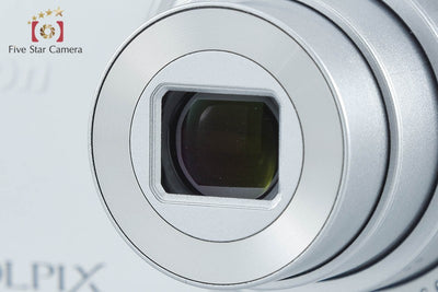 【中古】Nikon ニコン COOLPIX S3600 クリスタルシルバー コンパクトデジタルカメラ