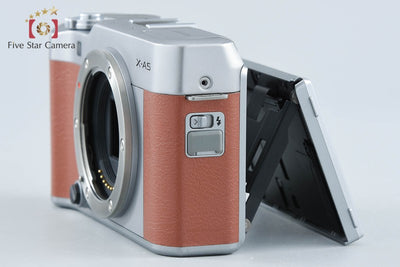 【中古】FUJIFILM 富士フイルム X-A5 ブラウン ミラーレス一眼カメラ
