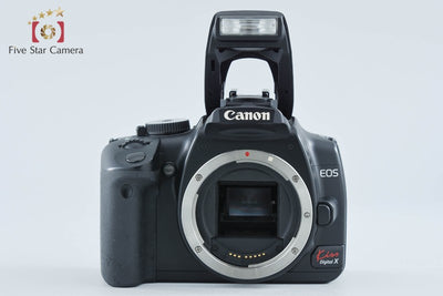【中古】Canon キヤノン EOS Kiss Digital X ブラック デジタル一眼レフカメラ