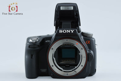 【中古】SONY ソニー α55 SLT-A55V ズームレンズキット