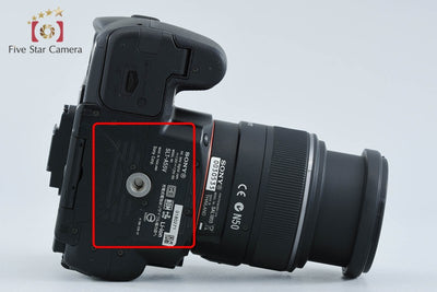 【中古】SONY ソニー α55 SLT-A55V ズームレンズキット