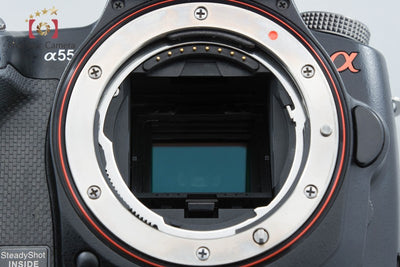 【中古】SONY ソニー α55 SLT-A55V ズームレンズキット