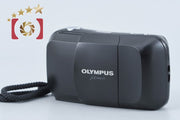 【中古】OLYMPUS オリンパス μ[mju:] ブラック コンパクトフィルムカメラ