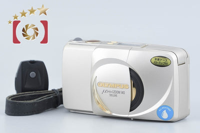 【中古】OLYMPUS オリンパス μ[mju:] ZOOM 140 DELUXE コンパクトフィルムカメラ