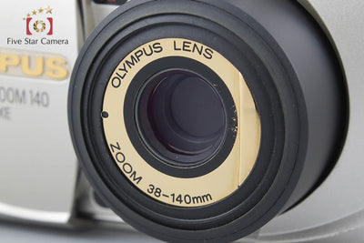 【中古】OLYMPUS オリンパス μ[mju:] ZOOM 140 DELUXE コンパクトフィルムカメラ