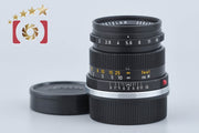 【中古】Leica ライカ Summicron 50mm f/2 ライカMマウント 2026.8月 オーバーホール済み