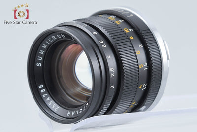 【中古】Leica ライカ Summicron 50mm f/2 ライカMマウント 2026.8月 オーバーホール済み