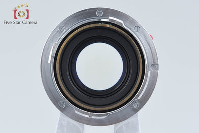 【中古】Leica ライカ Summicron 50mm f/2 ライカMマウント 2026.8月 オーバーホール済み