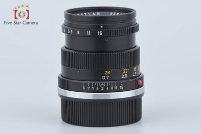 【中古】Leica ライカ Summicron 50mm f/2 ライカMマウント 2026.8月 オーバーホール済み