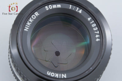 【中古】Nikon ニコン Ai NIKKOR 50mm f/1.4