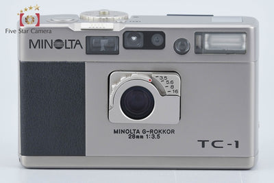 【中古】MINOLTA ミノルタ TC-1 コンパクトフィルムカメラ 元箱付き