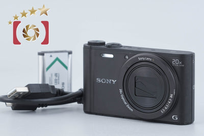 【中古】SONY ソニー Cyber-shot DSC-WX350 ブラック コンパクトデジタルカメラ 多言語対応