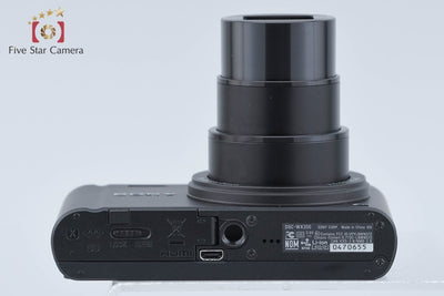 【中古】SONY ソニー Cyber-shot DSC-WX350 ブラック コンパクトデジタルカメラ 多言語対応