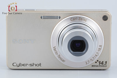 【中古】SONY ソニー Cyber-shot DSC-W350 ゴールド コンパクトデジタルカメラ