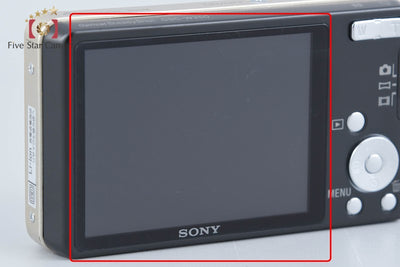 【中古】SONY ソニー Cyber-shot DSC-W350 ゴールド コンパクトデジタルカメラ