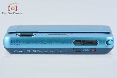 【中古】SONY ソニー Cyber-shot DSC-TX10 ブルー コンパクトデジタルカメラ