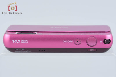 【中古】SONY ソニー Cyber-shot DSC-T99 ピンク デジタルスチルカメラ