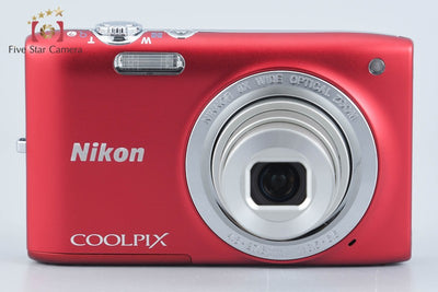【中古】Nikon ニコン COOLPIX S2700 レッド コンパクトデジタルカメラ