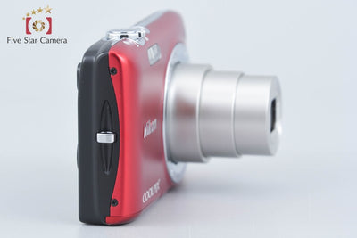 【中古】Nikon ニコン COOLPIX S2700 レッド コンパクトデジタルカメラ