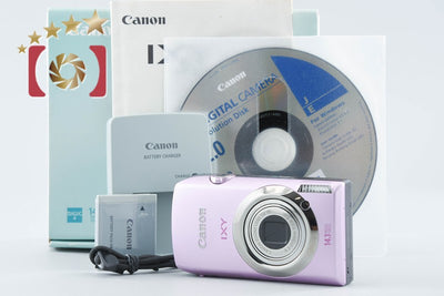 【中古】Canon キヤノン IXY 10S ピンク コンパクトデジタルカメラ 元箱付き