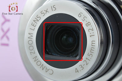 【中古】Canon キヤノン IXY 10S ピンク コンパクトデジタルカメラ 元箱付き